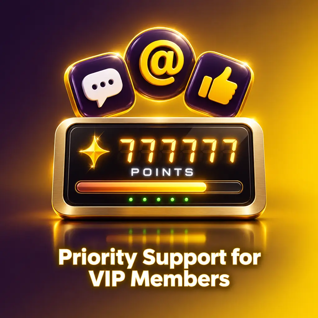 VIP support agent with headset assisting a member through a priority help line, with account login on screen