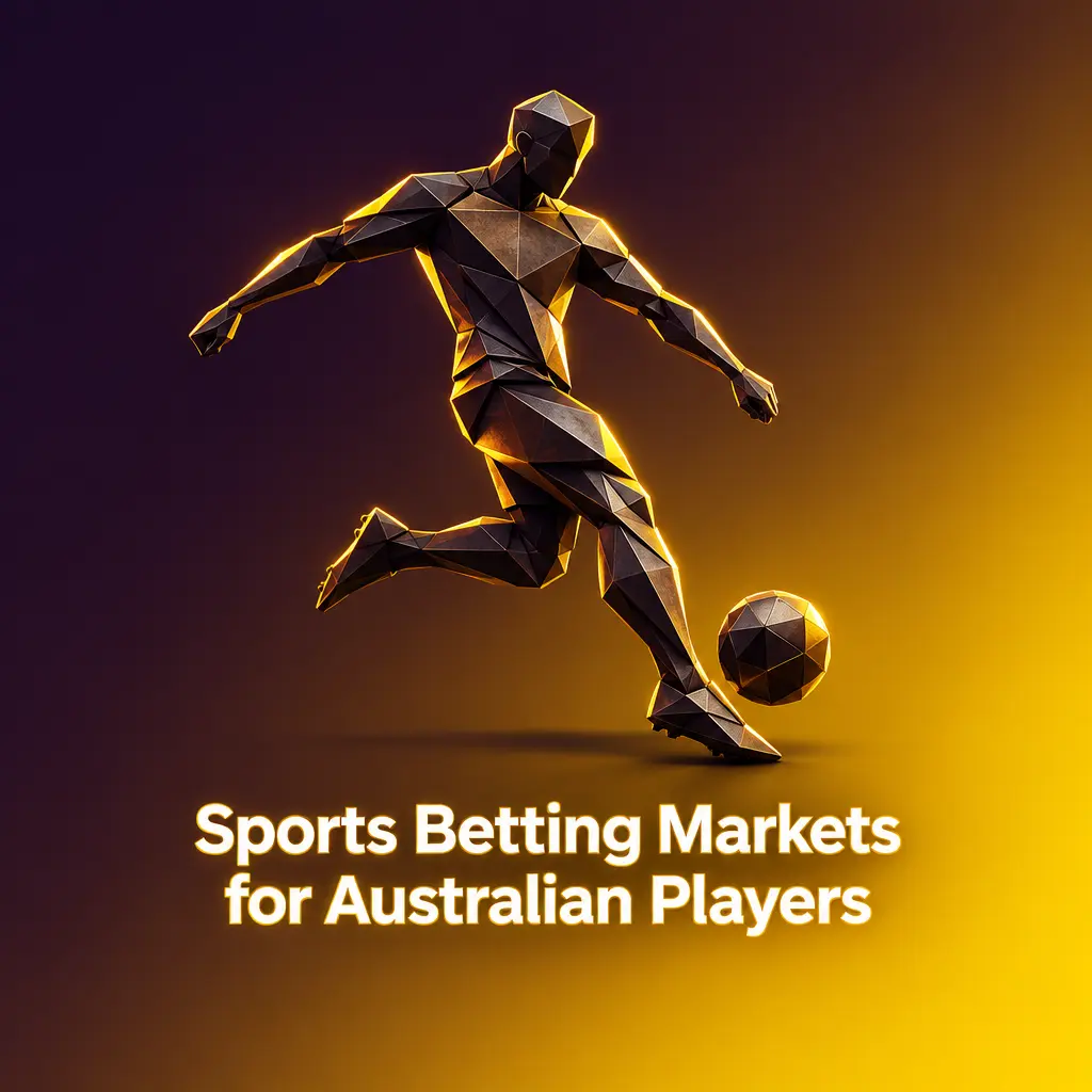 Sports betting markets for Australian players, including AFL, rugby league, cricket, horse racing, soccer and tennis
